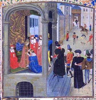 Charles V devant Clément VII à Avignon (JPG)