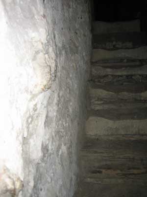 Relief du mur de l'escalier (JPG)