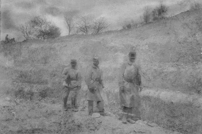 Deux soldats allemands faits prisonniers (JPG)